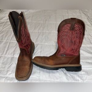 Wolverine Men's Rancher DuraShocks CarbonMax Wellington Work Boots Men’s 10M